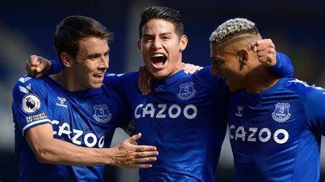 Brillante Partido De James Rodríguez En La Goleada De Everton