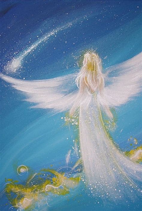 Limited Angel Art Poster Modern Contemporary Angel Painting