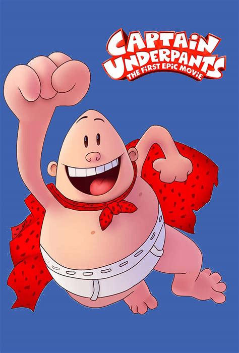 Download Flying Pose Of Captain Underpants The First Epic Movie Wallpaper