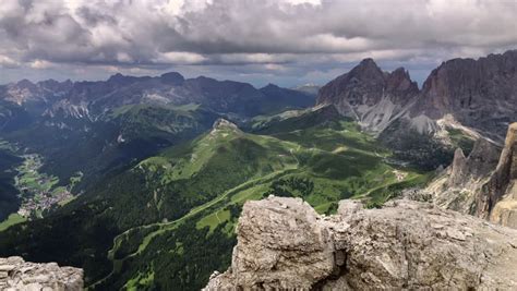High Mountains Landscape Of The Dolomites Italy Image Free Stock