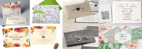 Mariage devant les autorités locales : Invitation de mariage - Imprimerie