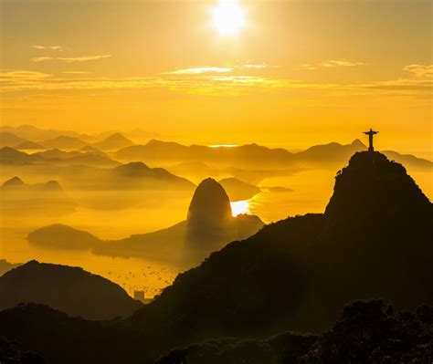 Rio Sunrise Bing Wallpaper Download