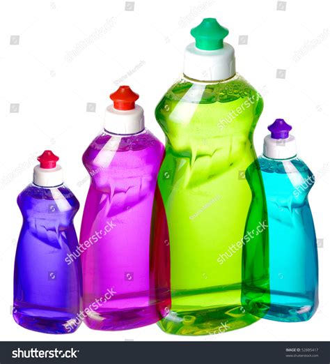 Find images of liquid soap. Liquid Soap Bottles On White Background Stock Photo ...