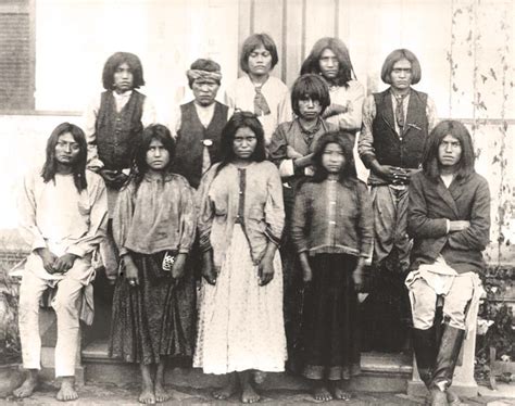 Apache Children Before Carlisle Indian School Cchs