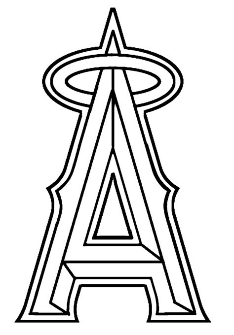 Angels Logo Coloring Page Coloring Pages The Best Porn Website