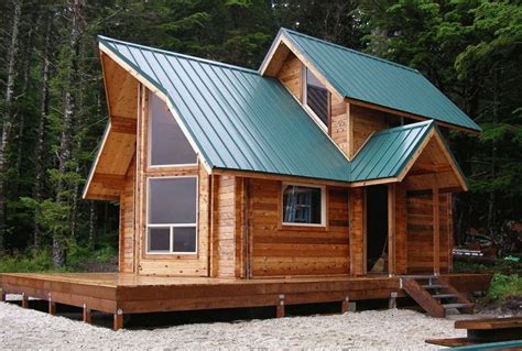 Pan Abode Cedar Homes Cabin Kit 542 In Alaska Cheap Tiny House Tiny