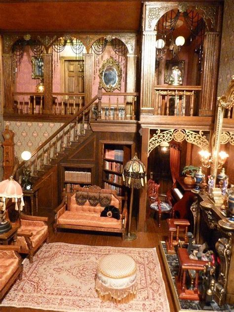 Victorian Dollhouses Elegant Victorian Elegant Victorian Rooms