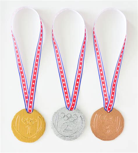 Diy Olympic Medals For Kids Project Nursery