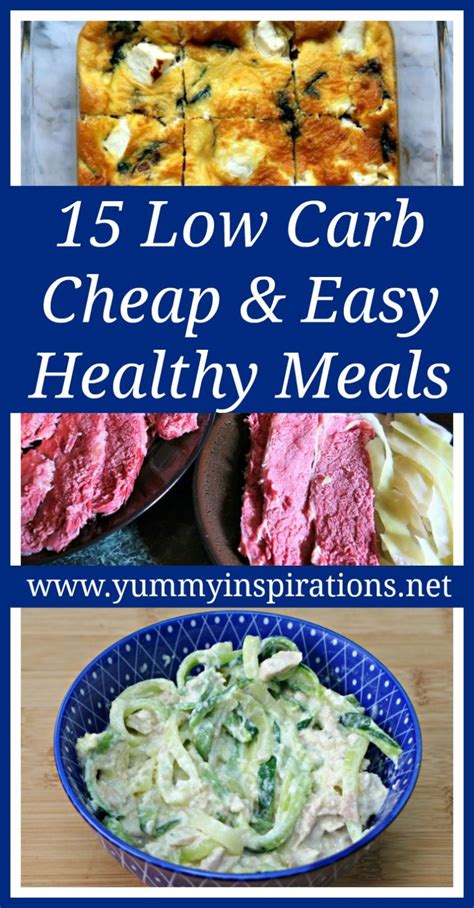 15 Cheap Easy Healthy Meals Low Carb And Keto Diet Friendly Dinners