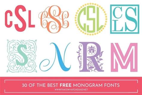 Perfect To Use With Your Cricut Or Silhouette So You Can Monogram All