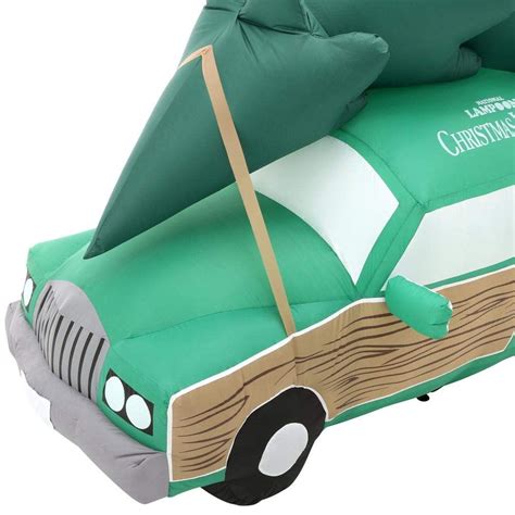 Gemmy Inflatable National Lampoons Christmas Vacation Station Wagon 8ft