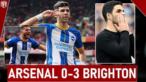 Brighton Dominate And Batter Arsenal Arsenal 0 3 Brighton Highlights