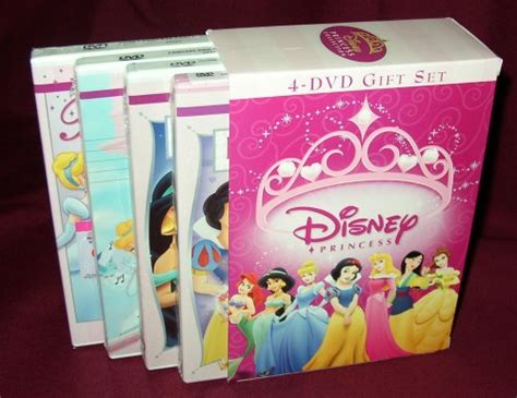 Amazon Com Disney Princess Dvd Gift Set Princess Stories Volumes Sing Along Songs