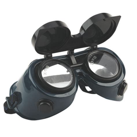 Gas Welding Goggles With Flip Up Lenses Ssp6 Sealey