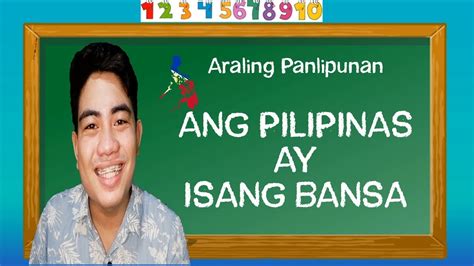 Araling Panlipunan Ang Pilipinas Ay Isang Bansa Youtube