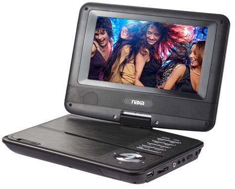 Naxa 7 Tft Lcd Swivel Screen Portable Dvd Player 20644139 Hsn