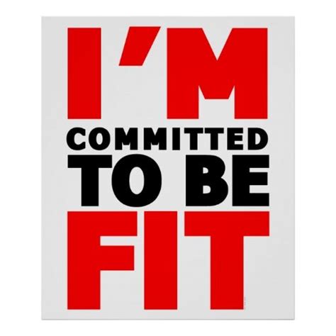 Im Committed To Be Fit Gym Motivation Quotes Women Gym Motivation