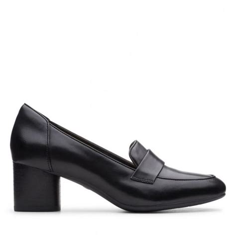 Clarks Womens Dress Shoes Un Cosmo Way Black Leather Black Leather