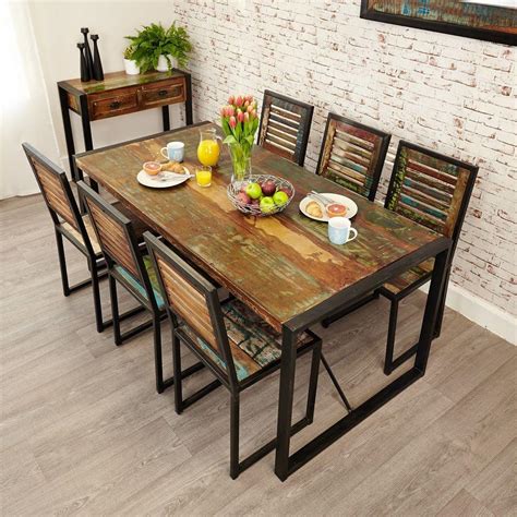 Industrial Style Dining Room Tables Industrial Style Dining Room
