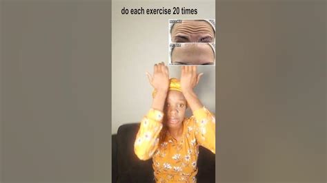 Forehead Wrinkles Exercise Quickly In 1 Minutes How To Get Rid Of Forehead Wrinkles In 1