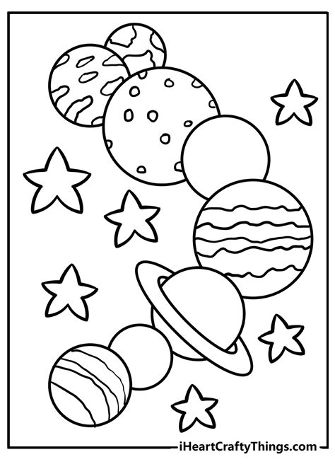 Free Coloring Printables Of Planets