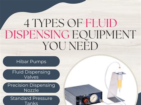 4 Types Of Fluid Dispensing Equipment You Need Nhl Talk