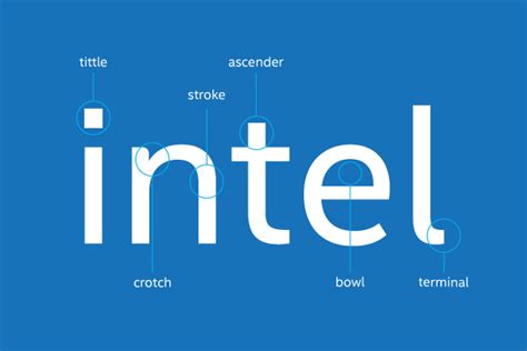 Intel Aims To Invigorate Brand With Proprietary Font Design Week