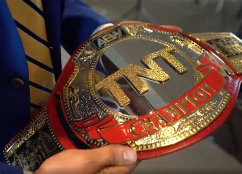 Finished AEW TNT Championship Revealed, Mike Chioda's AEW Debut - WrestlingNews.com