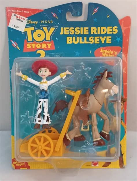 Disney Pixar Toy Story 2 Jessie Rides Bullseye Action Figurine Mattel