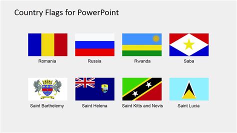 Country Flags Clipart For Powerpoint R To S Slidemodel