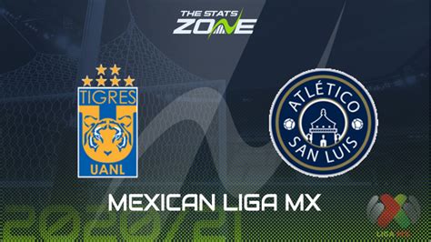 Tigres uanl video highlights are collected in the media tab for the most popular matches as soon as video appear on video hosting sites like youtube or dailymotion. 2020-21 Mexican Liga MX - Tigres UANL vs Atletico San Luis Preview & Prediction - The Stats Zone