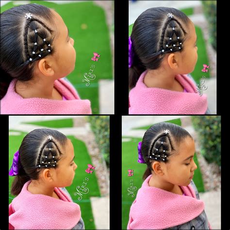 10 Cute Christmas Hairstyles For Kids Fashion Style