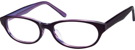 Order Online Women S Purple Full Rim Acetate Plastic Oval Eyeglass Frames Model 487217 Visit