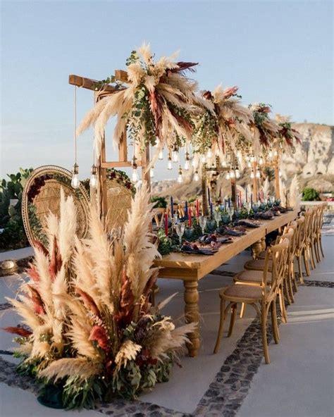 20 Incredible Bohemian Pampas Grass Wedding Ideas In 2020 Wedding
