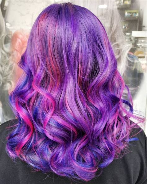 21 Pink And Purple Hair Color Ideas Trending Right Now Purple Hair