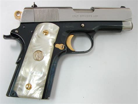 Colt Officers Acp 45 Acp Caliber Pistol Rare Ultimate Officers Ii