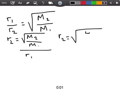 Solvedchallenge What Is The Rate Of Effusion For A Gas That Has A Molar Mass Twice That Of A