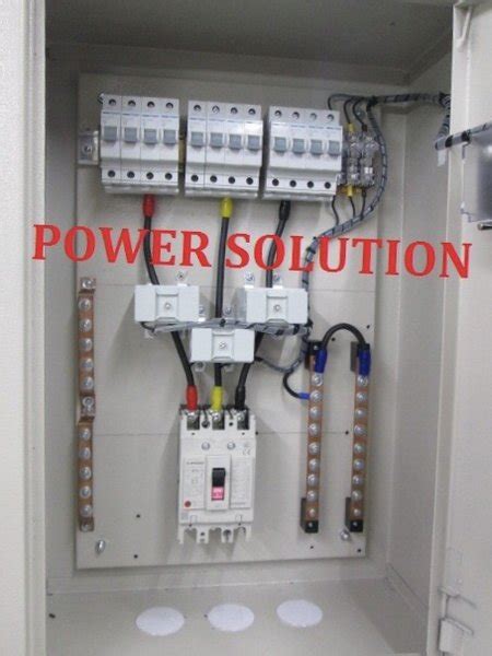 Jual Panel Listrik 3phase Berikut Volt Dan Ampere Meter Di Lapak Power