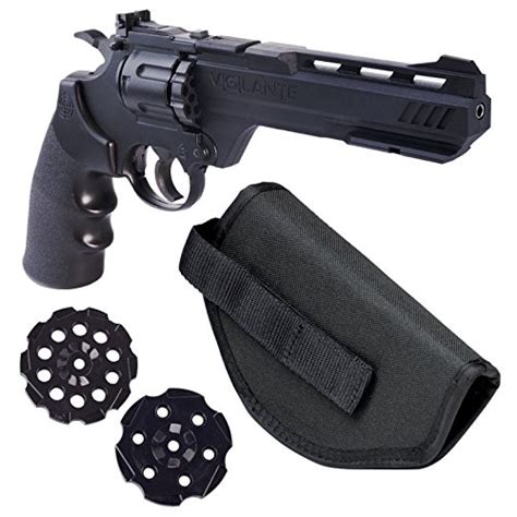Crosman Vigilante 357 Co2 Air Pistol Kit With Holster And 3 Pack Of