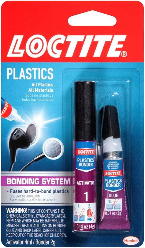 Loctite Super Glue Plastics Bonding System With Activator 2 Gram