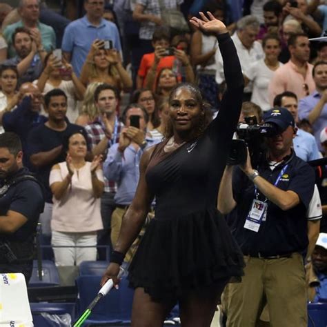 Serena Williams Donned A Leather Catsuit By Puma At The 2002 US Open