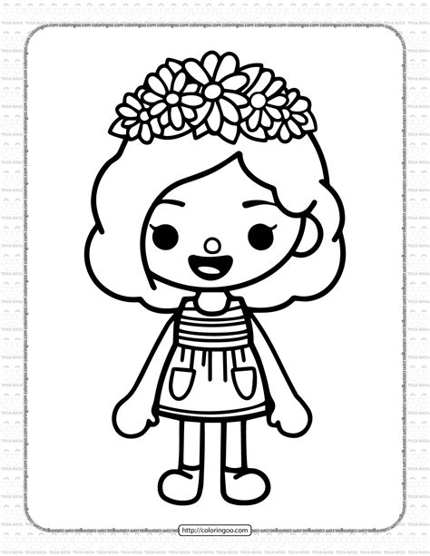 Toca Life Coloring Pages 5 Coloring Pages Cartoon Coloring Pages