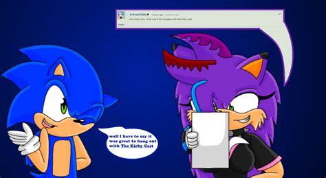 Ask Sonic Shadow And Silver Q3 Sonic By Charlotterulesofteam On