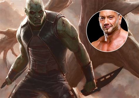 Former Wwe Wrestler Dave Bautista Is Drax In Marvels ‘guardians Of The