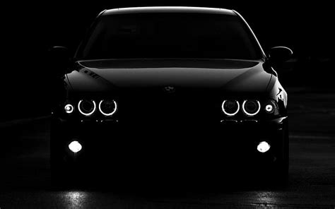 Hd Wallpaper Bmw Cars Black And White Angel Eyes Auto Old Auto