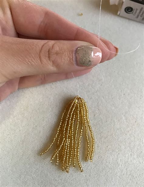 Diy Beaded Tassel Earrings My Girlish Whims