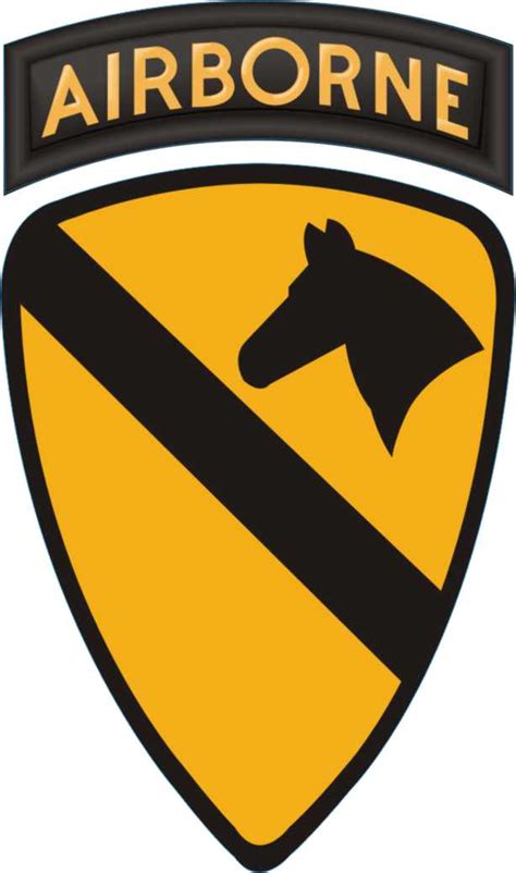 1st Cavalry Division Airborne Decal