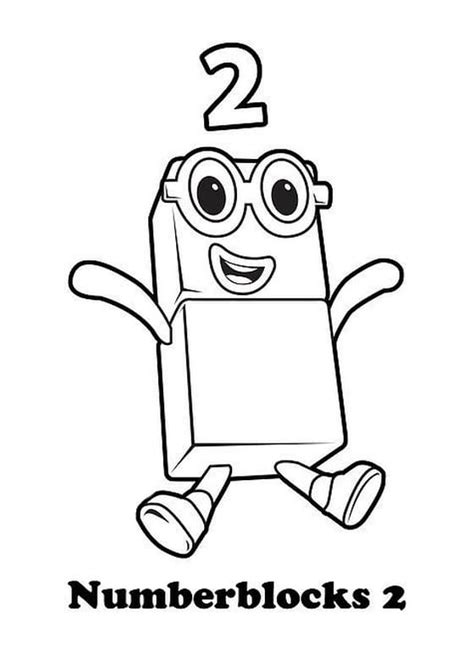 Numberblocks Coloring Pages 9 100 Coloring Pages For School