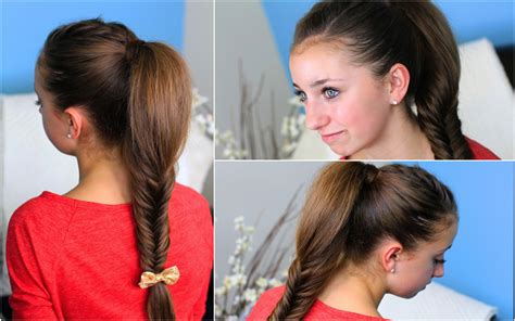 Fluffy Fishtail Braid Hairstyles For Long Hair Cute Girls Hairstyles
