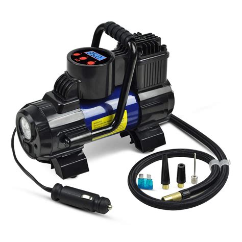 5 Heavy Duty Portable 12v 1 Car Tire Inflator Pump Air Compressor 140w 150 Psi Ebay